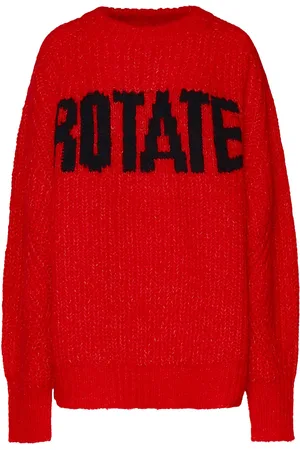ROTATE Knitted Logo Sweatshirt