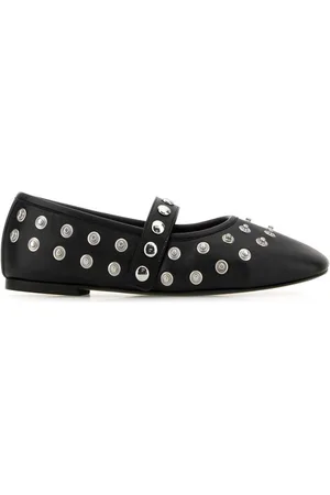 Stella McCartney Embellished Round Toe Ballerinas