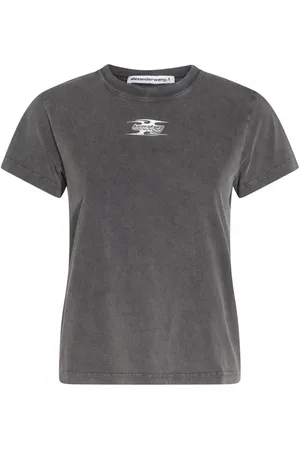 Alexander Wang Blade Logo-embossed T-shirt