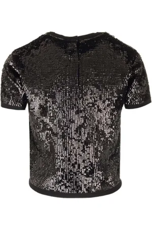 Max Mara Sequin Crewneck Top