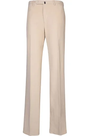 Incotex Ivory Corduroy Pants