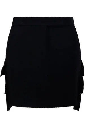 Max Mara Ruffle Detailed Mini Skirt