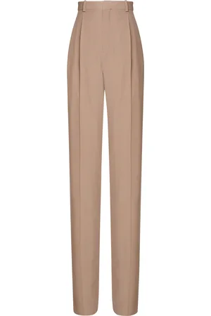 Saint Laurent Crepe Silk Pants