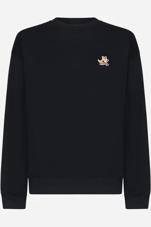Maison Kitsuné Speedy Fox Patch Cotton Sweatshirt