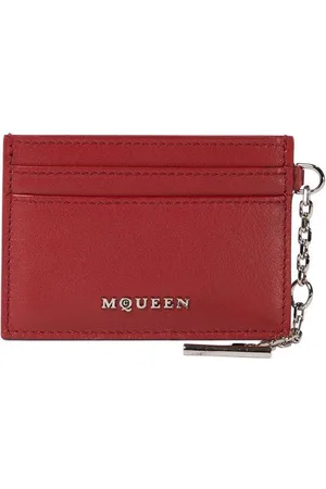 Alexander McQueen Sling Logo Plaque Card Holder