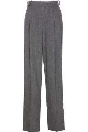 Elisabetta Franchi Wide Leg Trousers With Double Pinces