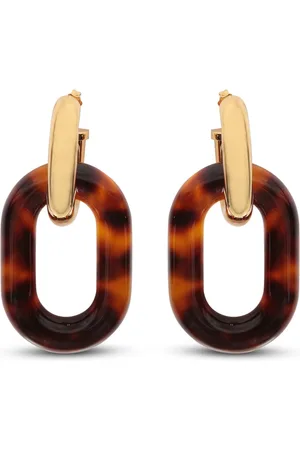 Paco rabanne Xl Gold Turtle Link Earrings
