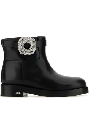Mach & Mach Leather Galaxy Ankle Boots