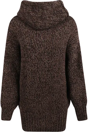 Alexander McQueen Hooded Knit Knitted Jumper