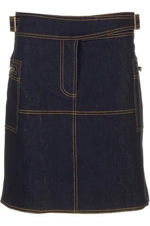 Etro Stretch Denim Skirt