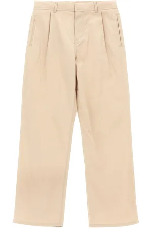 Burberry Logo Embroidery Pants