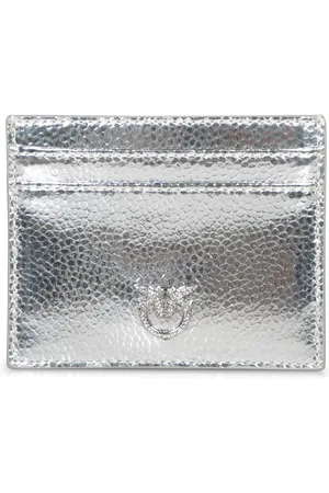 Pinko Classic Logo Embellished Card Holder