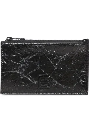 Balenciaga Crush Zipped Cardholder