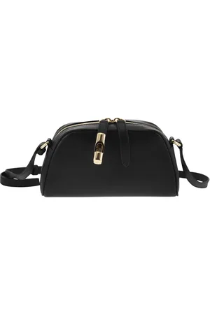 Furla Top Zip Logo Shoulder Bag