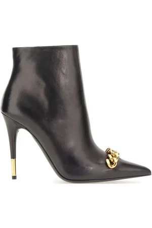 Tom Ford Chain-linked Stiletto-heel Boots