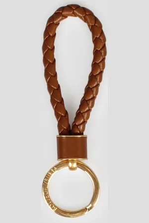 Bottega Veneta Leather Keyring
