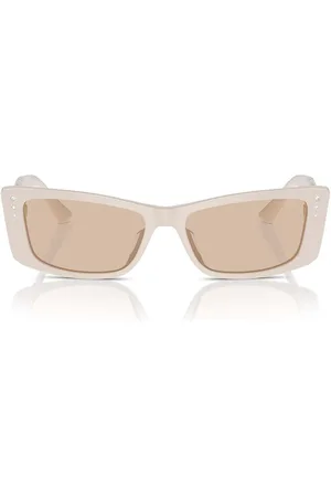 Jimmy Choo Rectangle Frame Sunglasses Sunglasses