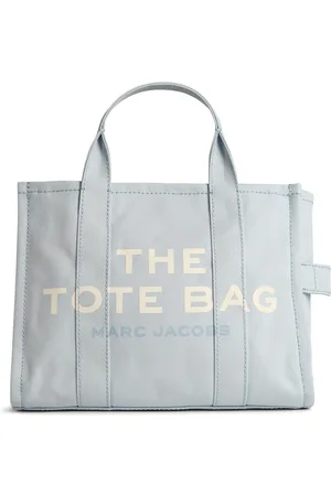 Marc Jacobs Tote Medium Bag In Light Blue Canvas