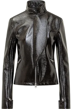 Courrèges Motorcycle Vinyl Jacket