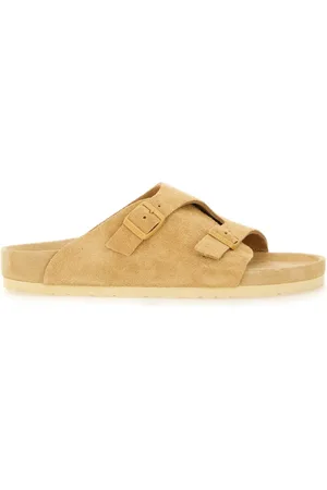 Birkenstock Beige Suede Zã¼rich Slippers
