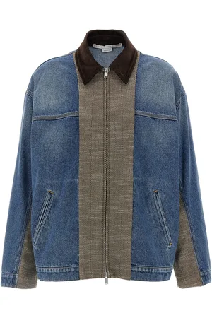 Stella McCartney Tweed Insert Denim Jacket