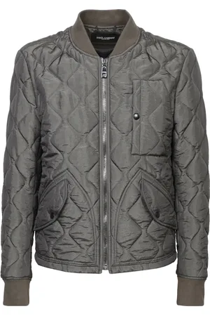 Dolce & Gabbana Zip-up Straight Hem Bomber Jacket