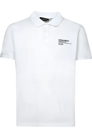 Dsquared2 Logo Detailed Short-sleeved Polo Shirt