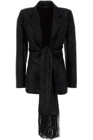 Etro Jacquard Knot Fringes Jacket