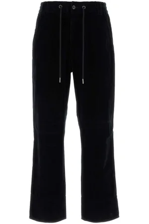 Moncler Navy Blue Corduroy Pant