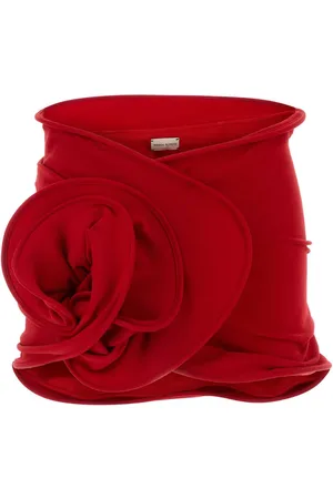 MAGDA BUTRYM Stretch Wool Mini Skirt