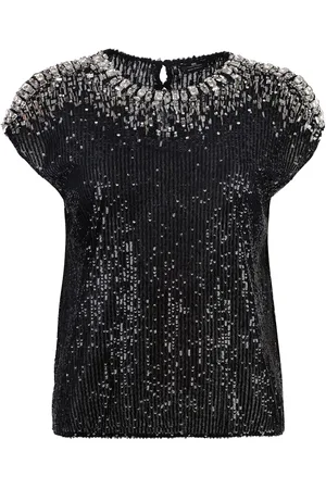Elisabetta Franchi Sequined Blouse