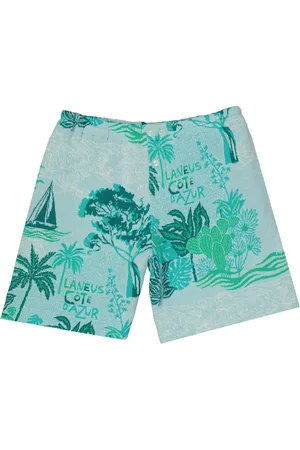 LANEUS Côte Dazur Cotton Shorts