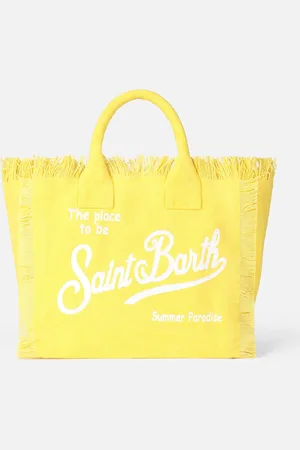 MC2 SAINT BARTH Cotton Canvas Colette Handbag