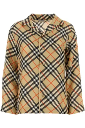 Burberry Embroidered Silk Shirt