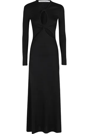 CHRISTOPHER ESBER Open Twist Anglaise Dress
