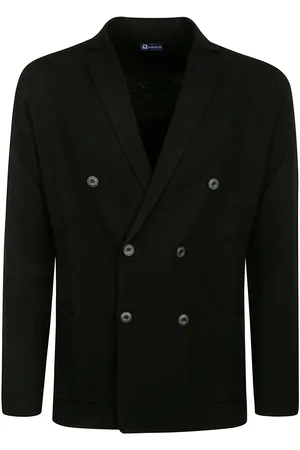 FILIPPO DE LAURENTIIS Double Breasted Jacket Merino Wool