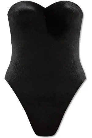 Balenciaga Corset Strapless Swimsuit