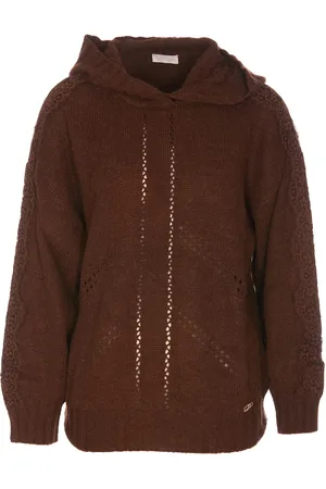Liu Jo Wool Sweater With Hood