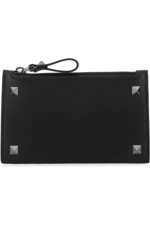 VALENTINO GARAVANI Garavani Rockstud Zip-up Card Holder