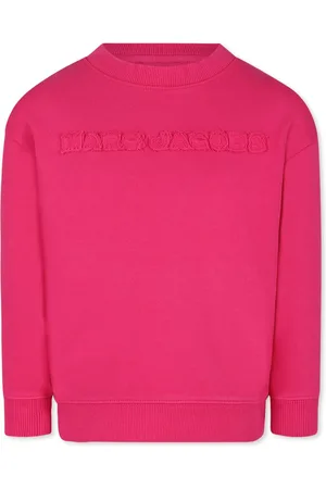 Marc Jacobs Fuchsia Sweatshirt For Girl With Logo