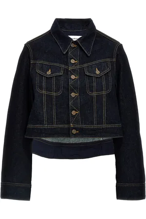 Victoria Beckham Denim Cropped Jacket