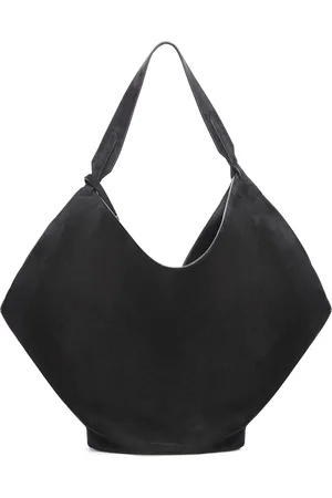 Khaite Lotus Medium Suede Tote