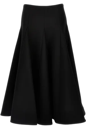 VALENTINO GARAVANI Solid Crepe Couture Valentino Skirt