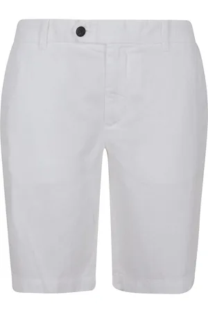 ELEVENTY Button Detailed Mid-rise Shorts