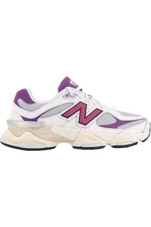 New Balance Mesh And Leather Sneakers
