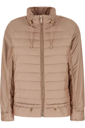 MOORER Antiqued Pink Nylon Blend Danielle Down Jacket
