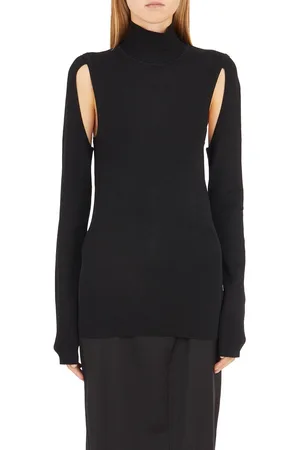 Helmut Lang Air Cut-out Turtleneck Jumper