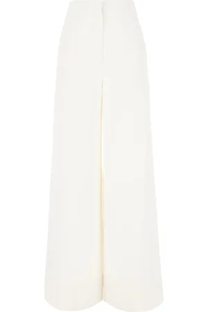 Stella McCartney Ivory Cotton Blend Pants