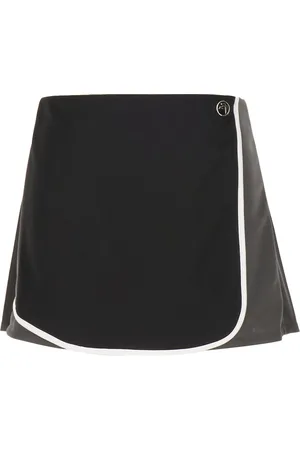 AMBUSH Two-tone Polyester Track Miniskirt