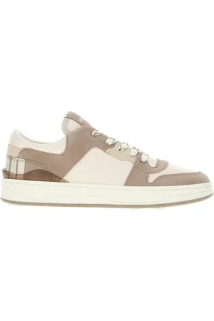 Jimmy Choo Multicolor Leather And Suede Florent/m Sneakers